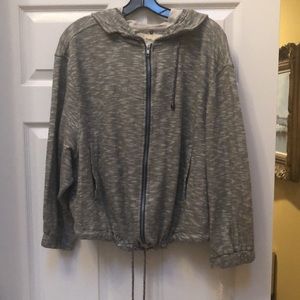 Free People Grey Heath Hoodie